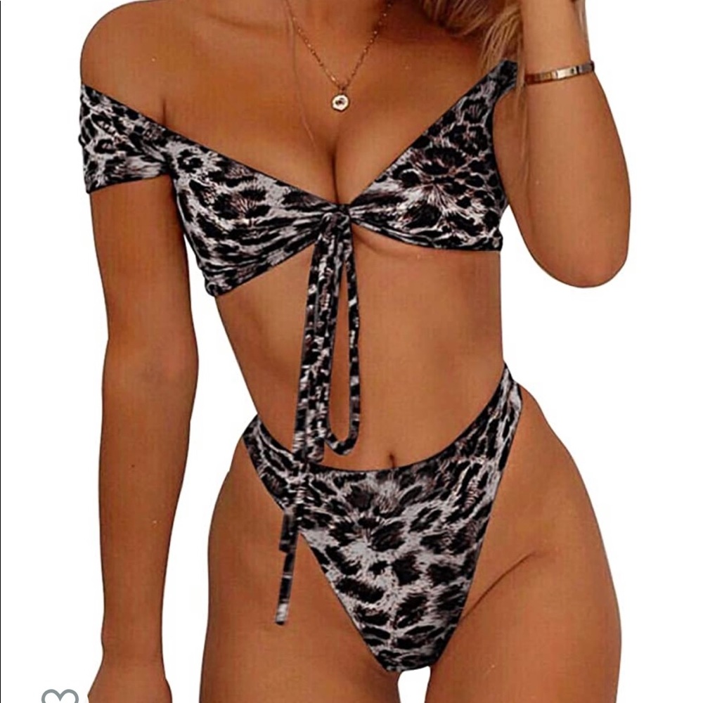 Leopard Bikini size Small
